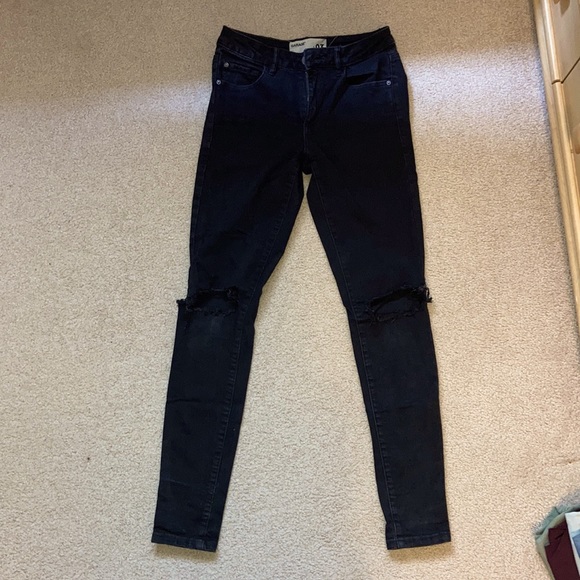 Black Garage ripped jeans
